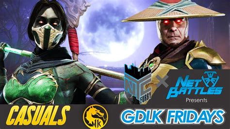 Mortal Kombat Casuals Ft Sub Zero Raiden Liu Kang Jade Gdlk