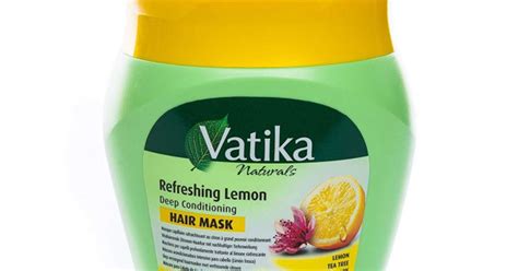 Vatika Naturals Refreshing Lemon Deep Conditioning Hair Mask 500g