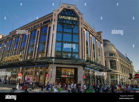 france paris la samaritaine stock photo alamy