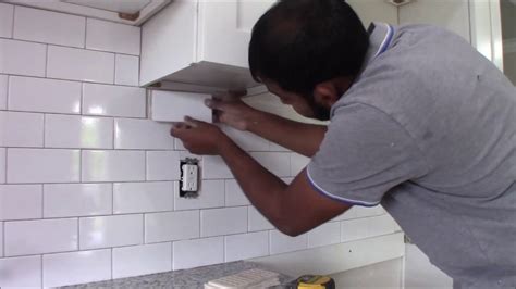 Installing A Subway Tile Backsplash For A Sleek Kitchen Design Home