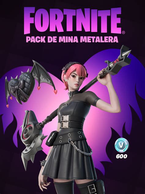 Pack De Mina Metalera Fortnite Zone