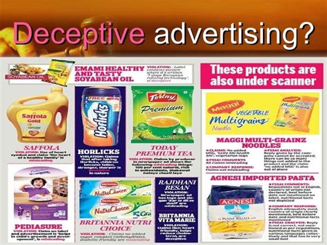 Deceptive Advertising