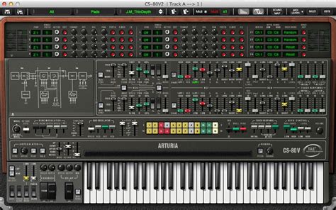 ARTURIA Synthesizer & Sequencer - digital analog modular software synth database