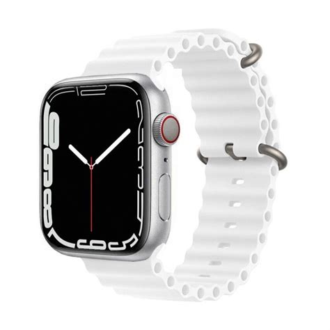 Rib Sport Armb Nd Apple Watch Mm Hvid Elgiganten Elgiganten