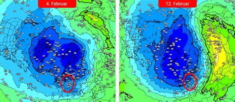 Winterprognose Polarwirbel Verlagert Sich Temperatursturz Und