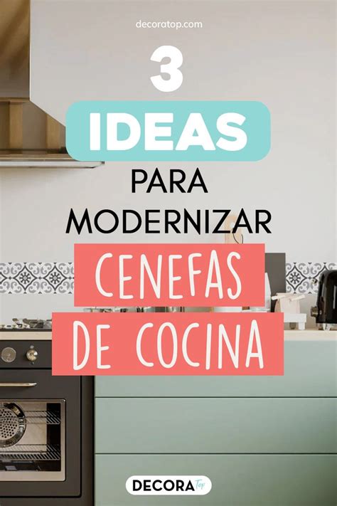 Modernizar Cenefas de Cocina y Baño 3 IDEAS SIN OBRAS Cenefa para