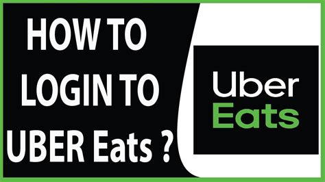 Uber Eats Login Sign In 2020 How To Login To Uber Eats Account YouTube