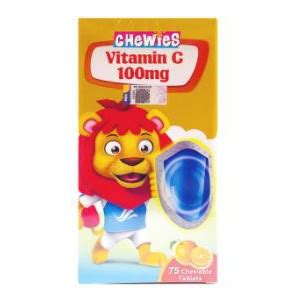 New Packaging Chewies Vitamin C Mg Orange Sugar Free Exp July