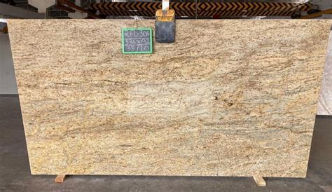 Above 20 Mm Kashmir Gold Gangsaw Size Granite Slab For Countertops At