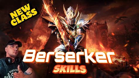 Mu Origin Berserker New Class Review Skills Part Youtube