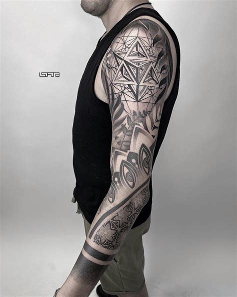 Tatua Ishta Tattoo Styl Geometryczny Ornamenty