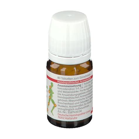 DHU Rhus Toxicodendron D6 80 St Shop Apotheke