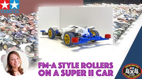 Tamiya Mini Wd Fm A Rollers On A Super Ii Car Youtube