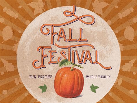 Fall Festival Pumpkin Church Graphic