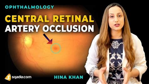 Central Retinal Artery Occlusion - Patient Evaluation