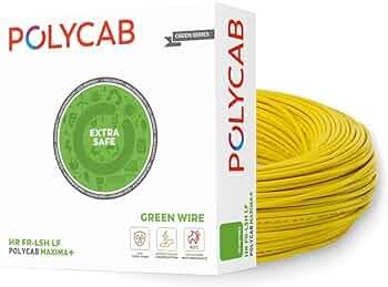 Polycab Maxima Plus 90m 0 75sqmm Eco Friendly Greenwire PVC Insulated