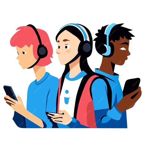 Premium Vector Gen Z In Simple Illustrations