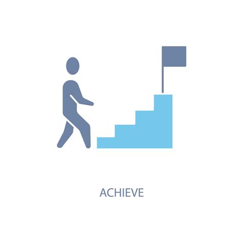 achieve concept  icon simple element illustration achieve concept