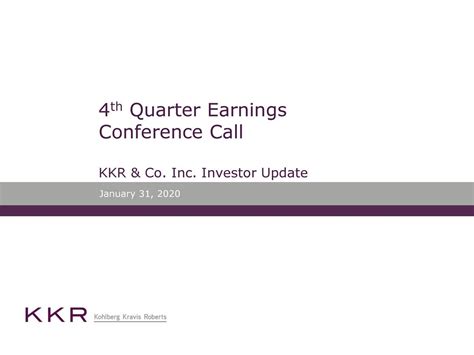 Kkr And Co Inc 2019 Q4 Results Earnings Call Presentation Nyse Kkr Seeking Alpha