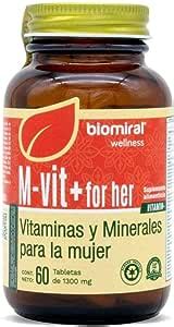 M Vit For Her Vitaminas Y Minerales Para Biomiral Sin Sabor 60 00