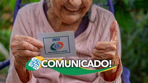 Comunicado Para Os Segurados Do INSS Aposentados E Pensionistas