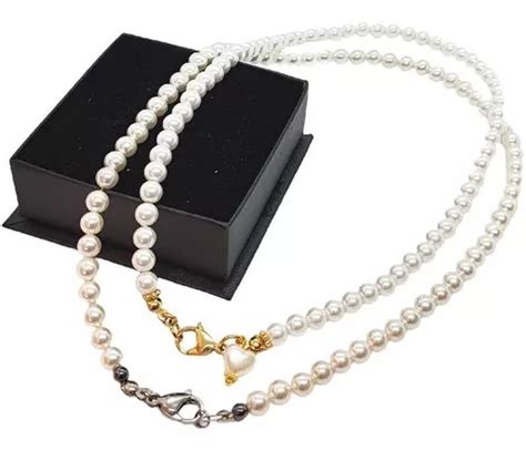 Collar Perlas Mallorca 45cm Hombre O Mujer Con Caja Regalo Envío gratis