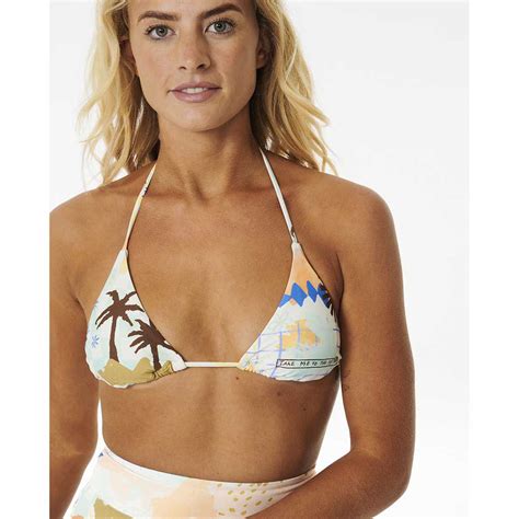 Rip Curl Sun Club Sliding Triangle Bikini Top Multicolor Dressinn