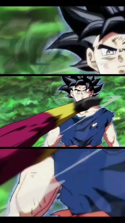 Ui Goku Dodging Kefla Goku Edit Anime Animeedit Dragonball Goku