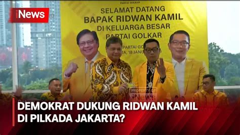 Soal Dukungan Ke RK Sekjen Demokrat Masih Berkomunikasi Dengan Partai