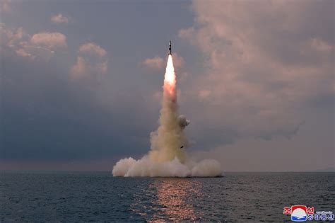 North Korea Tested A Submarine-Launched Ballistic Missile (From An ...