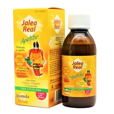 Juanola Jalea Real Apetito Niños Jarabe 150ml FarmaSoler