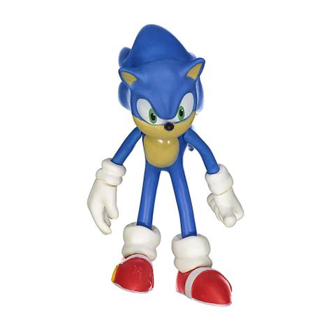 Brinquedo Infantil Boneco Sonic Articulado Em Vinil Sonic World Submarino