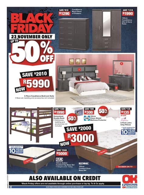 OK Furniture Black Friday 2019 Deals