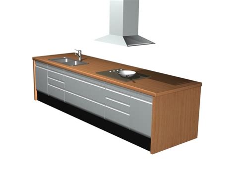 Kitchen Island 3d Models For Download Turbosquid