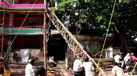 Khairatabad Ganesh Making India S Biggest Ganesh Construction