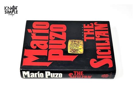 The Sicilian by Mario Puzo the Godfather Book 2 - Etsy