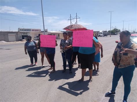 Protestan por falta de agua en el sector sur de Torreón