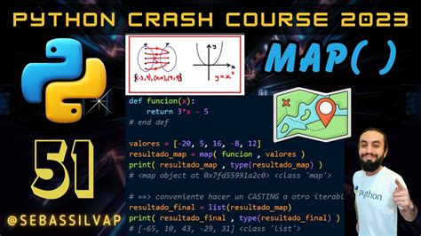 51 Función map en Python Mapeo y Transformación de una