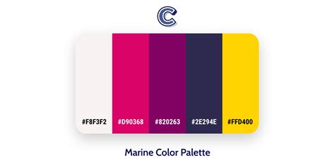 Colorpoint - Beautiful Color Palettes - Marine Color Palette