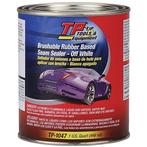 Tp Tools® Auto Body Seam Sealer Off White Qt Tp Tools And Equipment