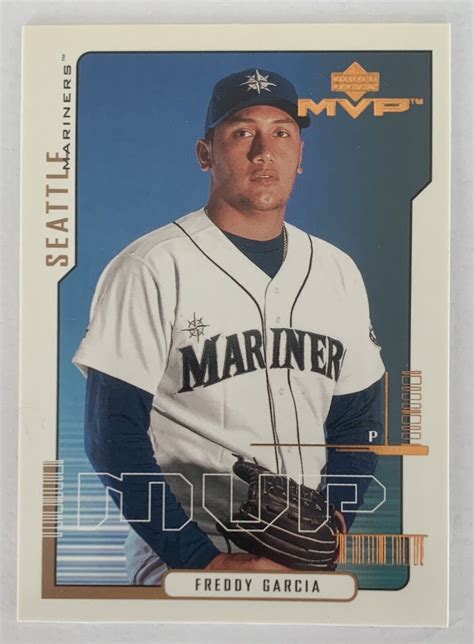 Upper Deck Baseball Mvp Gold Freddy Garcia Seattle Mariners