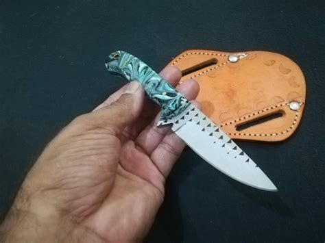 Custom Handmade Farrier Rasp Steel Cowboy Knife Etsy