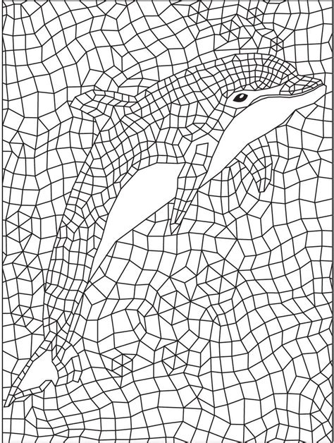 Coloriage Mosaïque à imprimer sur ColoriageEnfant