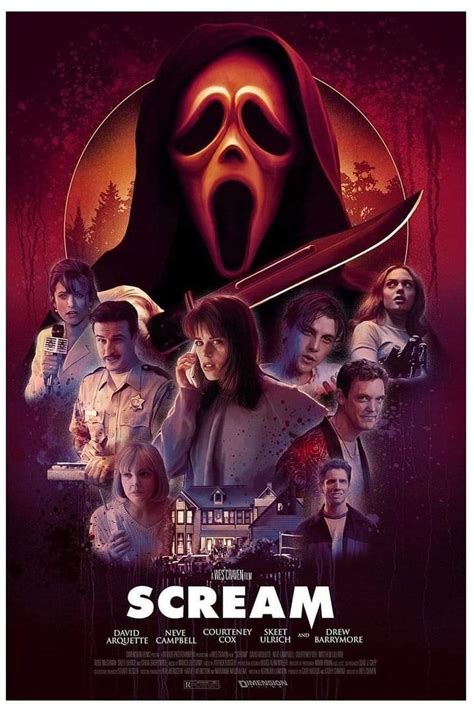 Scream movie poster | Cartazes de filmes de terror, Filmes antigos de ...