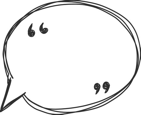 Speech Balloon Bubble Hand Line Speech Bubble Png Download 3894