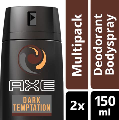 AXE Dark Temptation Deodorant 2 X 150 Ml Voordeelverpakking Bol