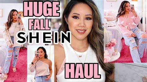 HUGE SHEIN FALL HAUL 2021 - SHEIN FALL CLOTHING TRY ON HAUL | PINKS ...