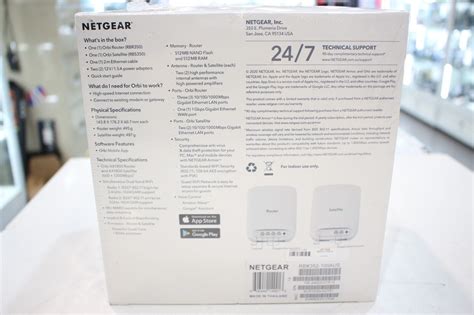 Netgear Orbi Ax1800 Wifi 6 Dual Band Mesh System 2 Pack Rbk352 100aus