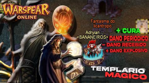 Templario De Cajado Minha Build Magica Funciona Bem Warspear