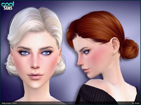 Sims Bun Hair Images